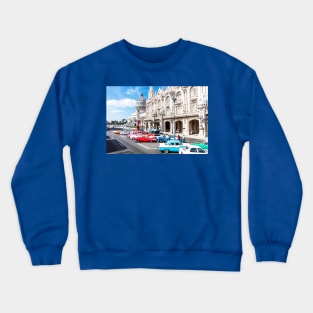 National Theater de la Habana, Havana, Cuba Crewneck Sweatshirt